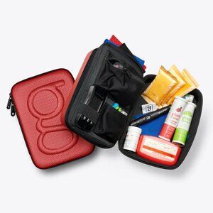 NEW Glucology Diabetes Travel Case Plus Red - Open Box